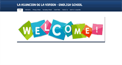 Desktop Screenshot of englishschool.asunciondelavirgen.edu.ar